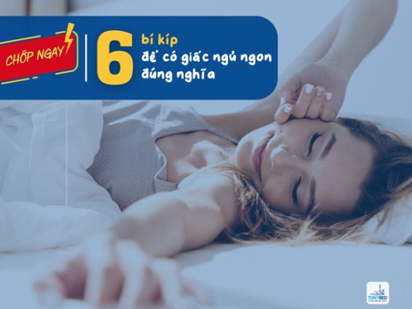 bí kíp để có giấc ngủ ngon