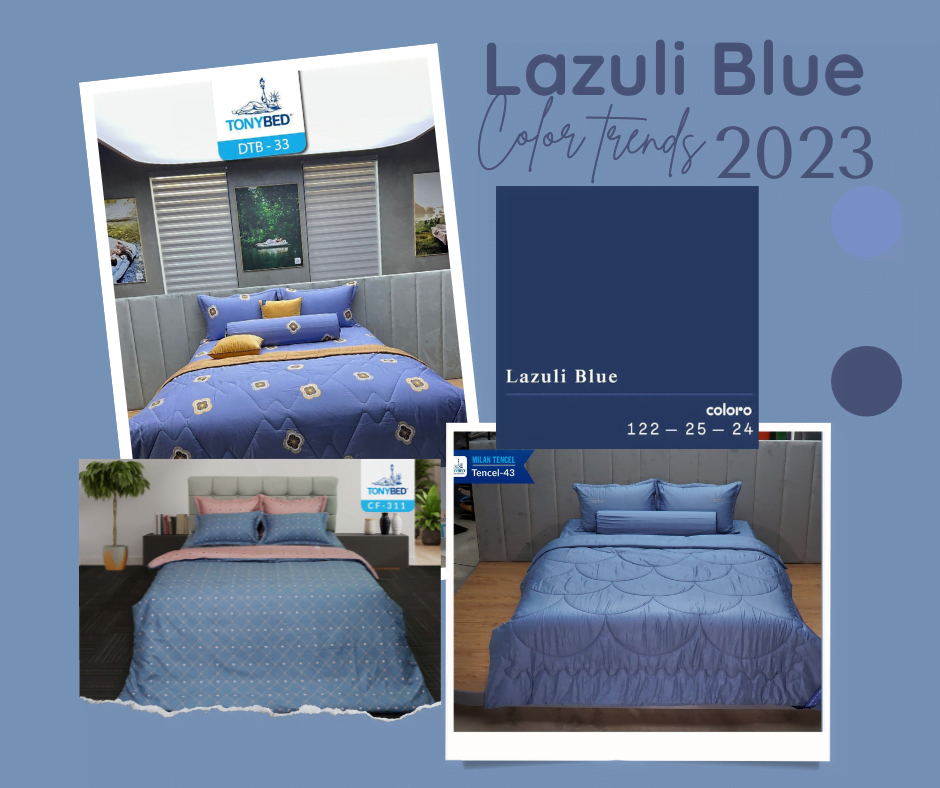 Ga trải giường màu Lazuli