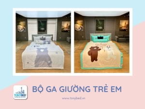 Chọn bộ ga giường phù hợp theo sở thích của trẻ