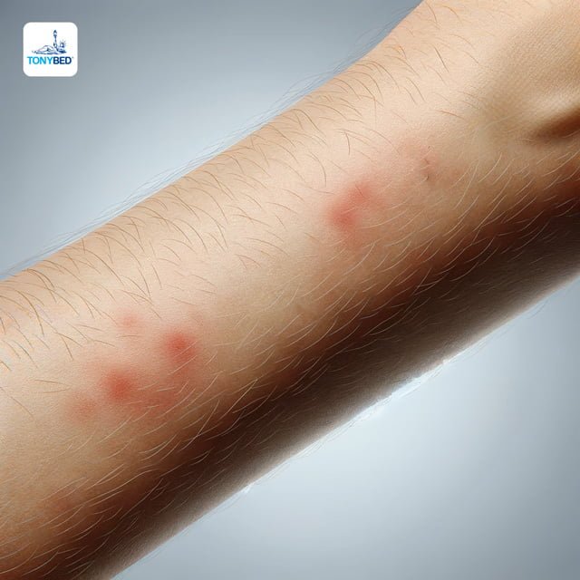 Khi ngủ dậy bạn thấy trên da có những đốm đỏ thì chắc chắn trên giường của bạn có rệp