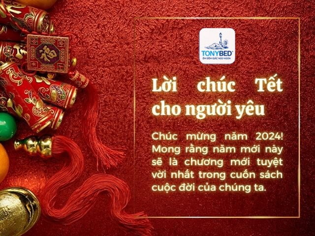 Câu chúc tết hay cho người yêu