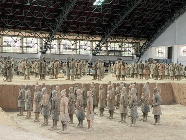 Binh Mã Dũng được mệnh danh là bảo tàng quân sự dưới lòng đất lớn nhất thế giới