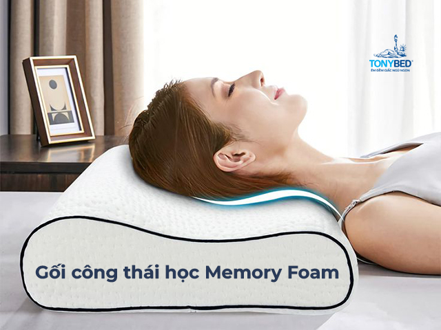 Goi cong thai hoc Memory Foam danh cho nguoi bi benh ly cot song