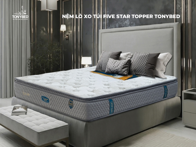 Nem lo xo tui Five Star Topper Tonybed