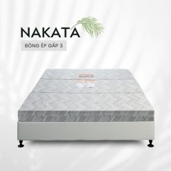 Nệm Bông Ép Gấp 3 Nakata