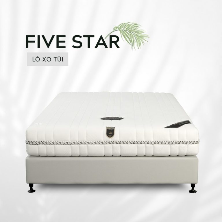Nệm Lò Xo Túi Five Star