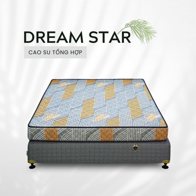 Nệm cao su tổng hợp Dream Star