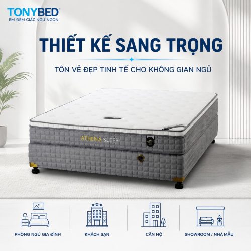 Nệm lò xo túi Five Star 3 viền