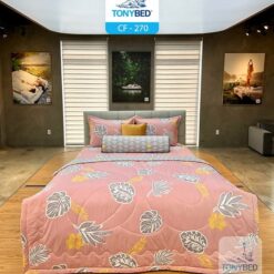 Bộ Drap Ga Trải Giường Cotton - CF270
