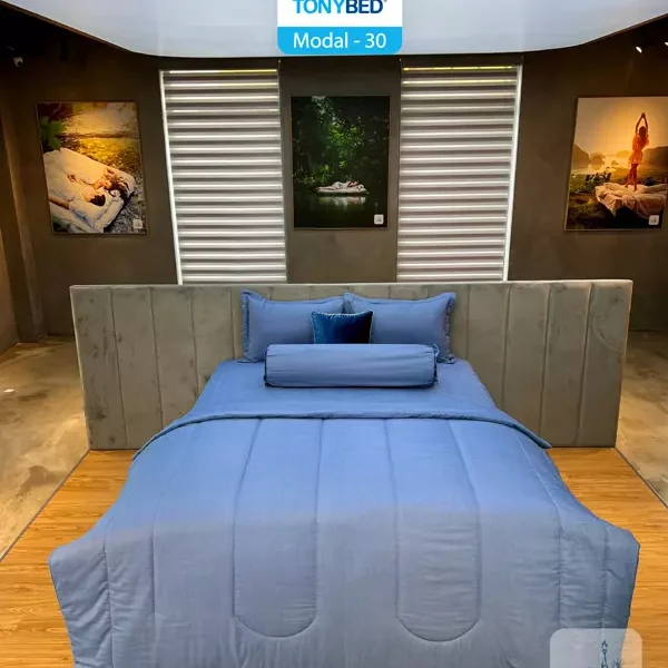 Drap Modal màu trơn tông lạnh tối giản model 30