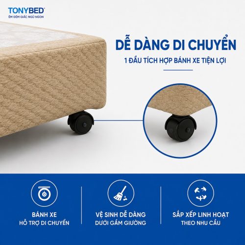 giường divan vải simili
