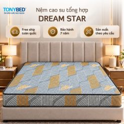 nệm cao su tổng hợp dream star
