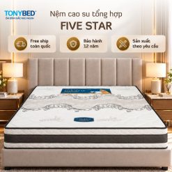 nệm cao su tổng hợp five star