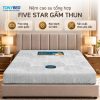 nệm cao su tổng hợp five star gấm thun