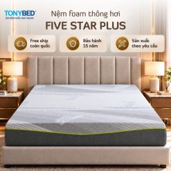 nệm foam five star plus