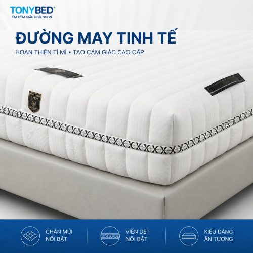 Nệm Lò Xo Túi Five Star