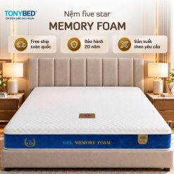 nệm memory foam five star