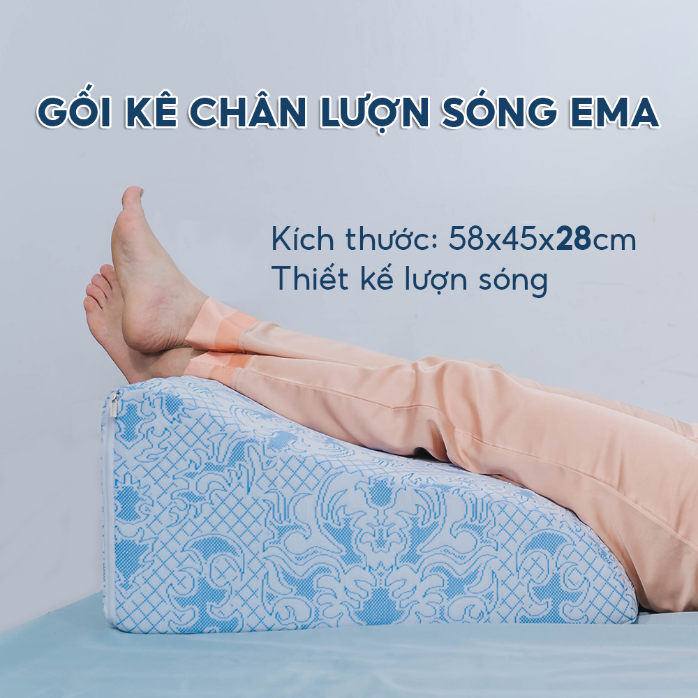 Gối chống giãn tĩnh mạch Ema