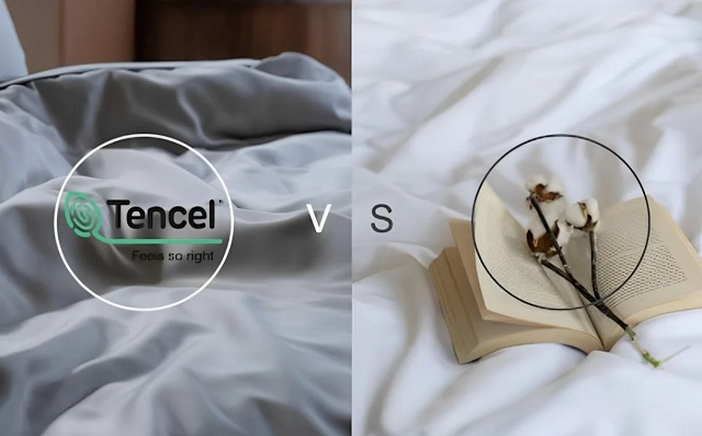 vải cotton vs tencel