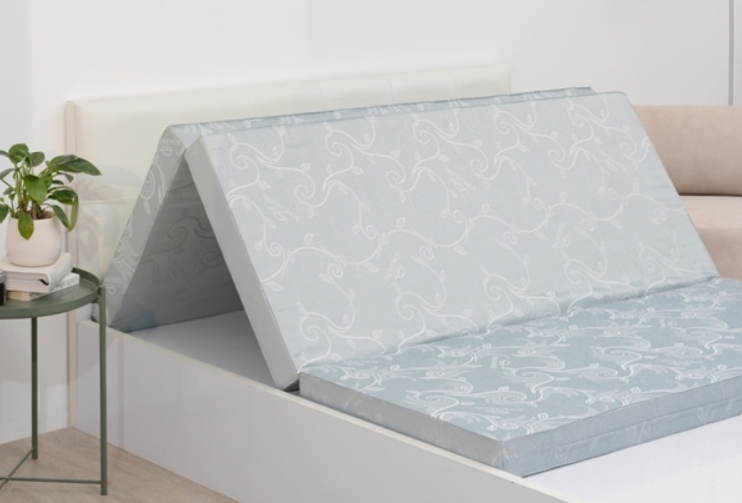 Nệm bông tinh khiết sông Hồng 3 mảnh gấm 