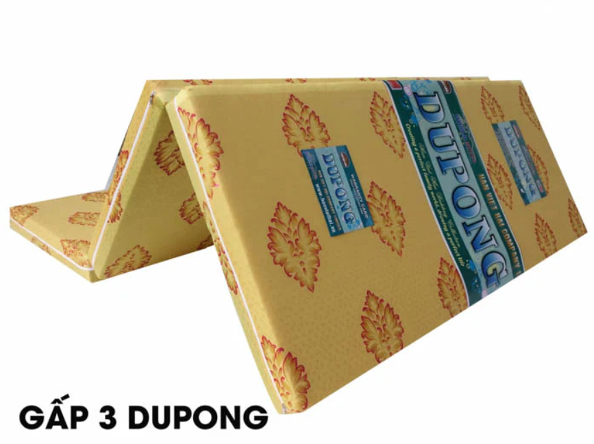 Nệm bông ép DUPONG Hàn Việt Hải gấp 3 