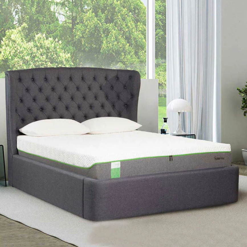 Nệm bông ép kháng khuẩn Amando vỏ gấm 