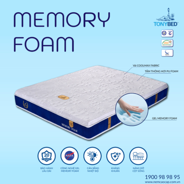 Nệm Memory Foam là gì