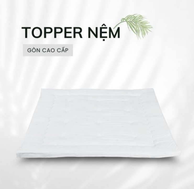Topper là giải pháp thay thế tạm thời cho nệm cũ