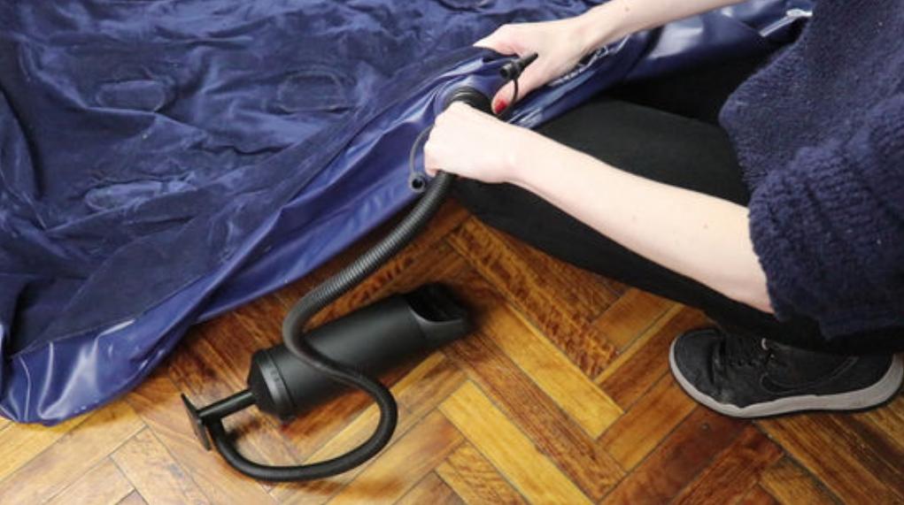 Tránh để nệm hơi ở nhiệt độ cao và xả hơi gấp gọn khi không sử dụng