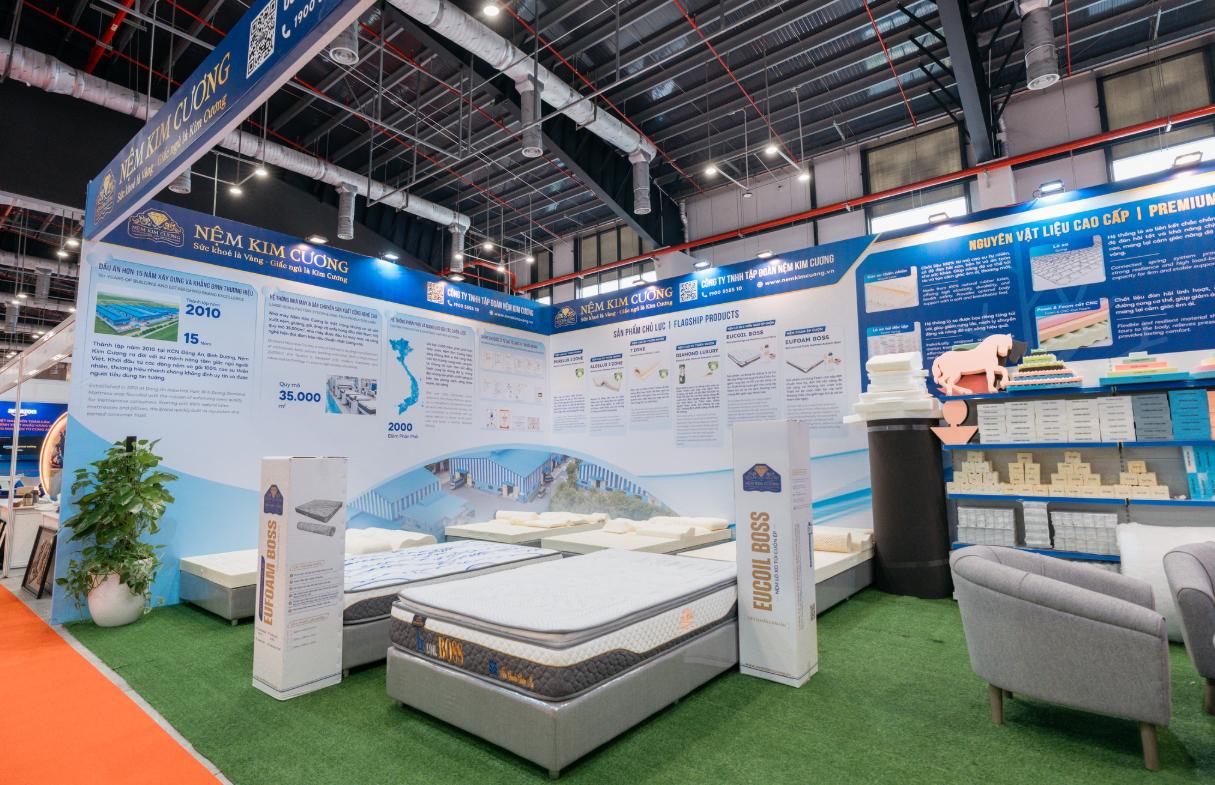 Hệ thống cửa hàng nệm Kim Cương 