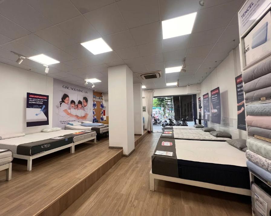 Cửa hàng Vua Nệm có mặt ở khắp TPHCM