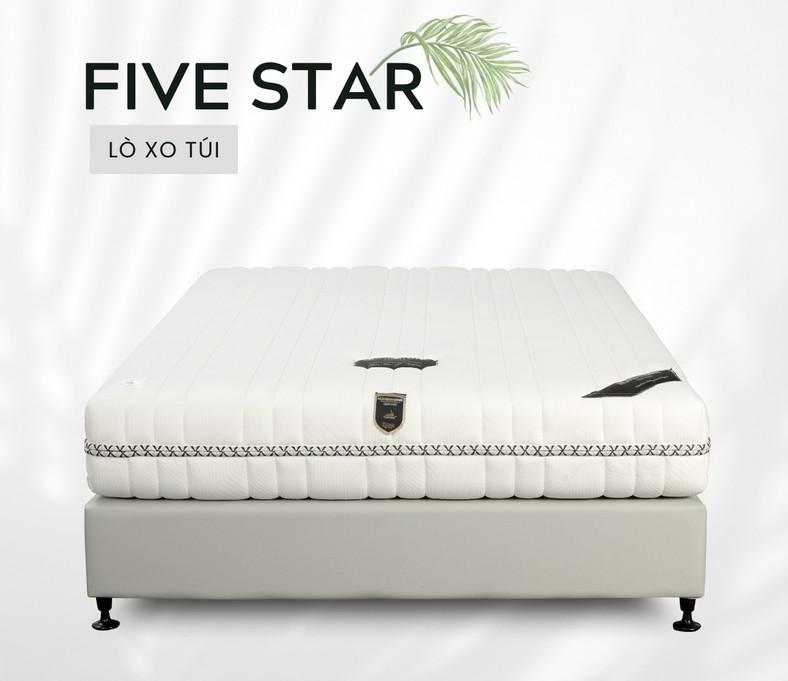 Nệm lò xo túi Five Star