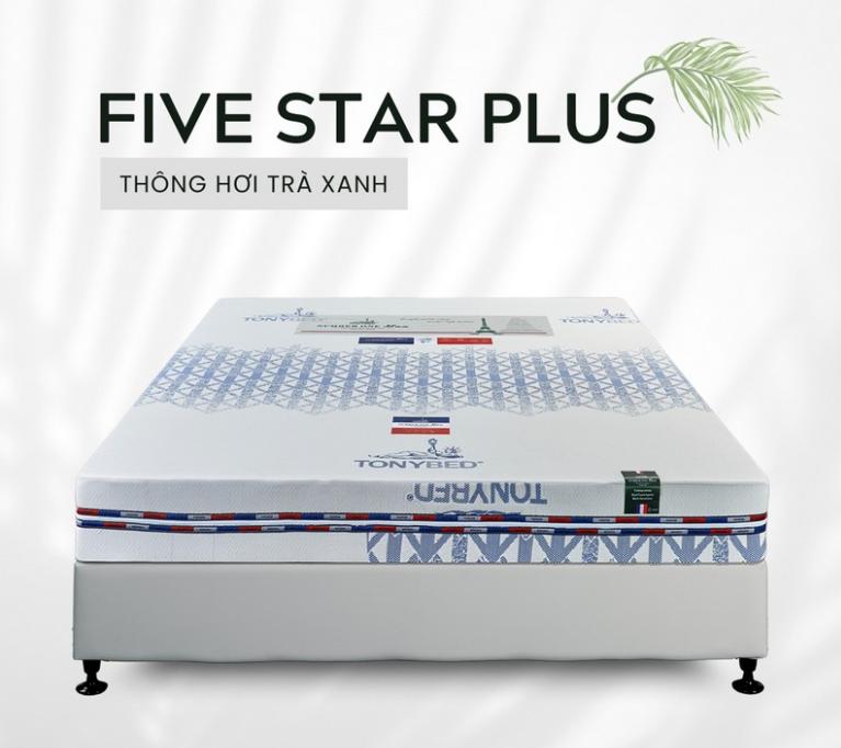 Nệm thông hơi Five Star Trà Xanh êm ái