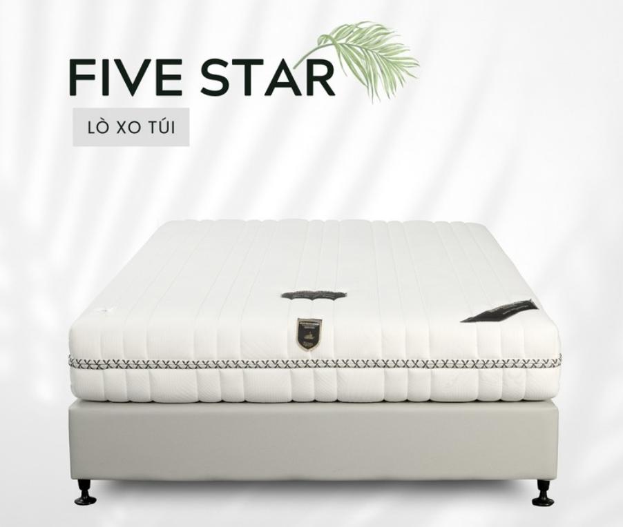 Nệm lò xo túi Five Star