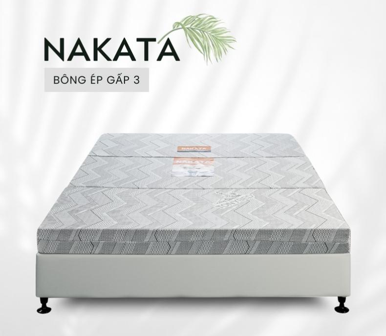 Nệm bông ép gấp 3 Nakata