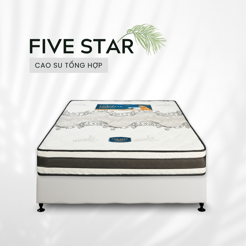 Nệm cao su tổng hợp Five-star-1m2x2m