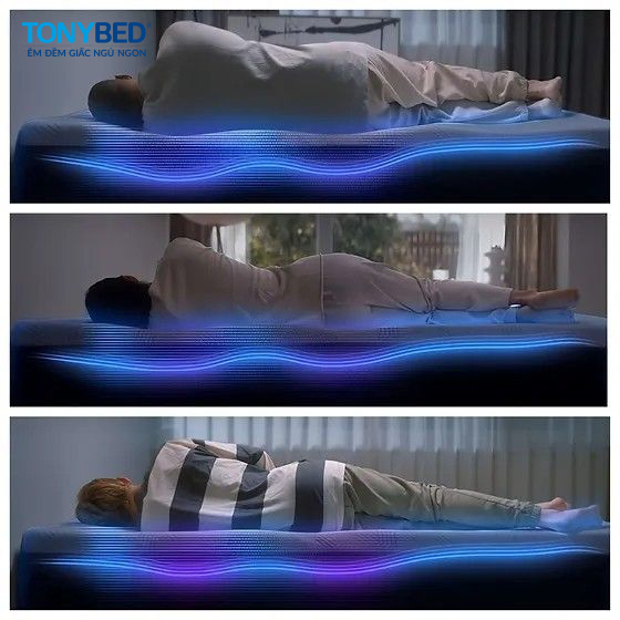 khả năng nâng đỡ cột sống của nệm