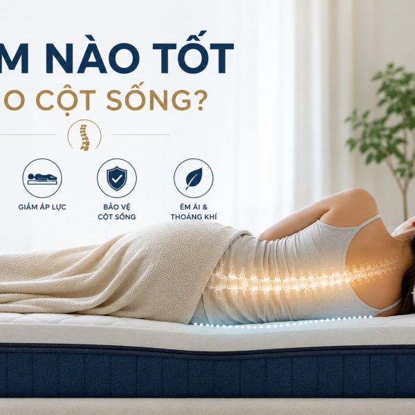 Nệm nào tốt cho cột sống