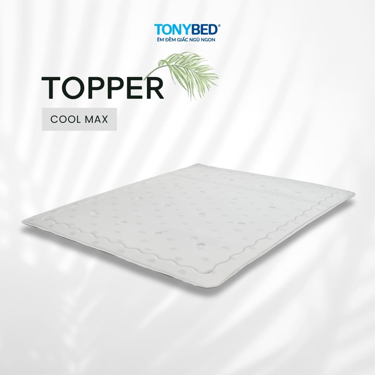 Topper nệm cool max băng lạnh