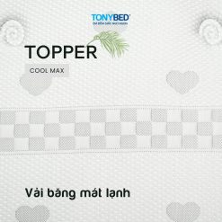 Topper nệm cool max băng lạnh