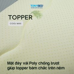 Topper nệm cool max băng lạnh
