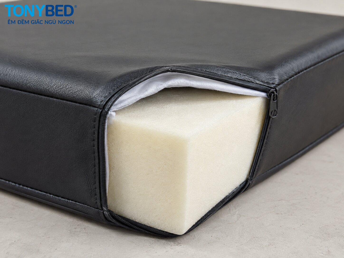 Chất liệu nệm lót ghế salon Tonybed