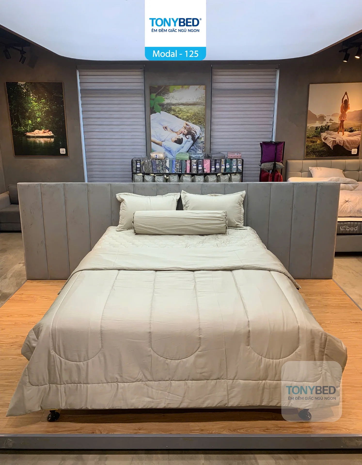 ga giường Tonybed tại dự án khách sạn khách sạn PơLang
