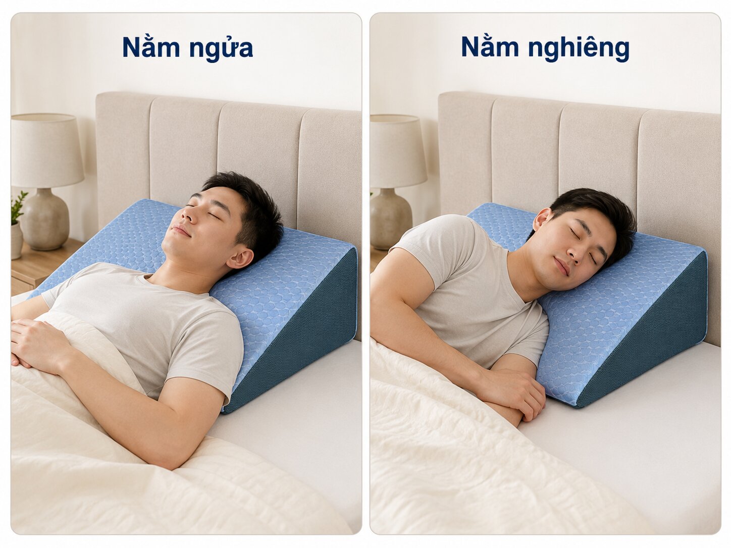 Nằm gối chống trào ngược như thế nào