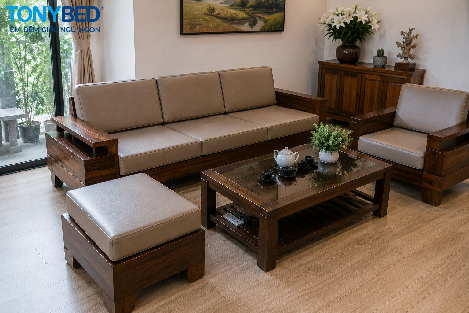 Nệm lót ghế salon Tonybed