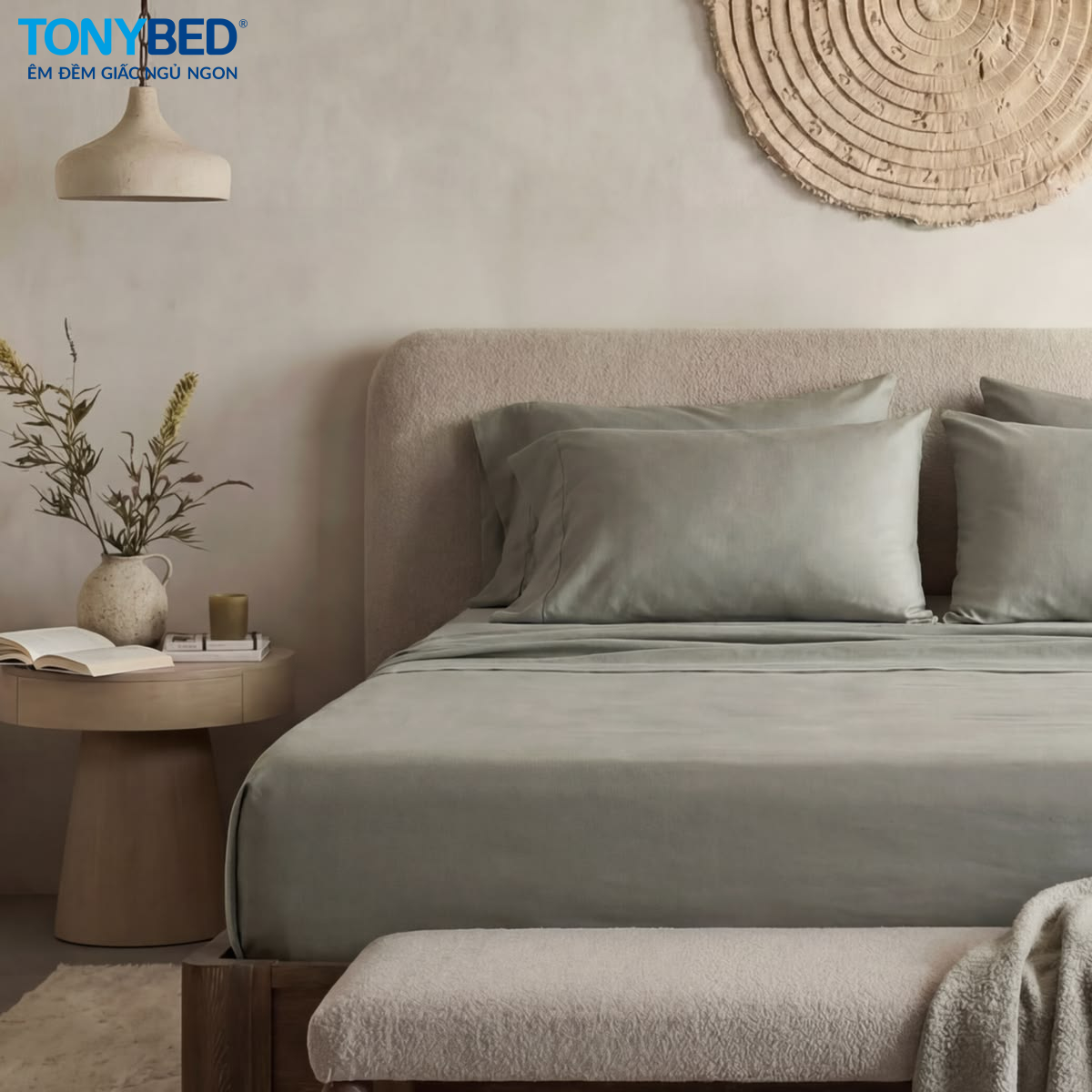 ga trải giường thường được gọi là bed sheet