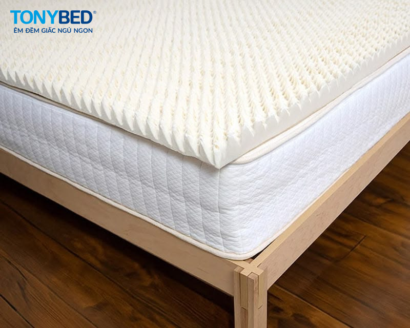 dùng topper thay nệm tạm thời