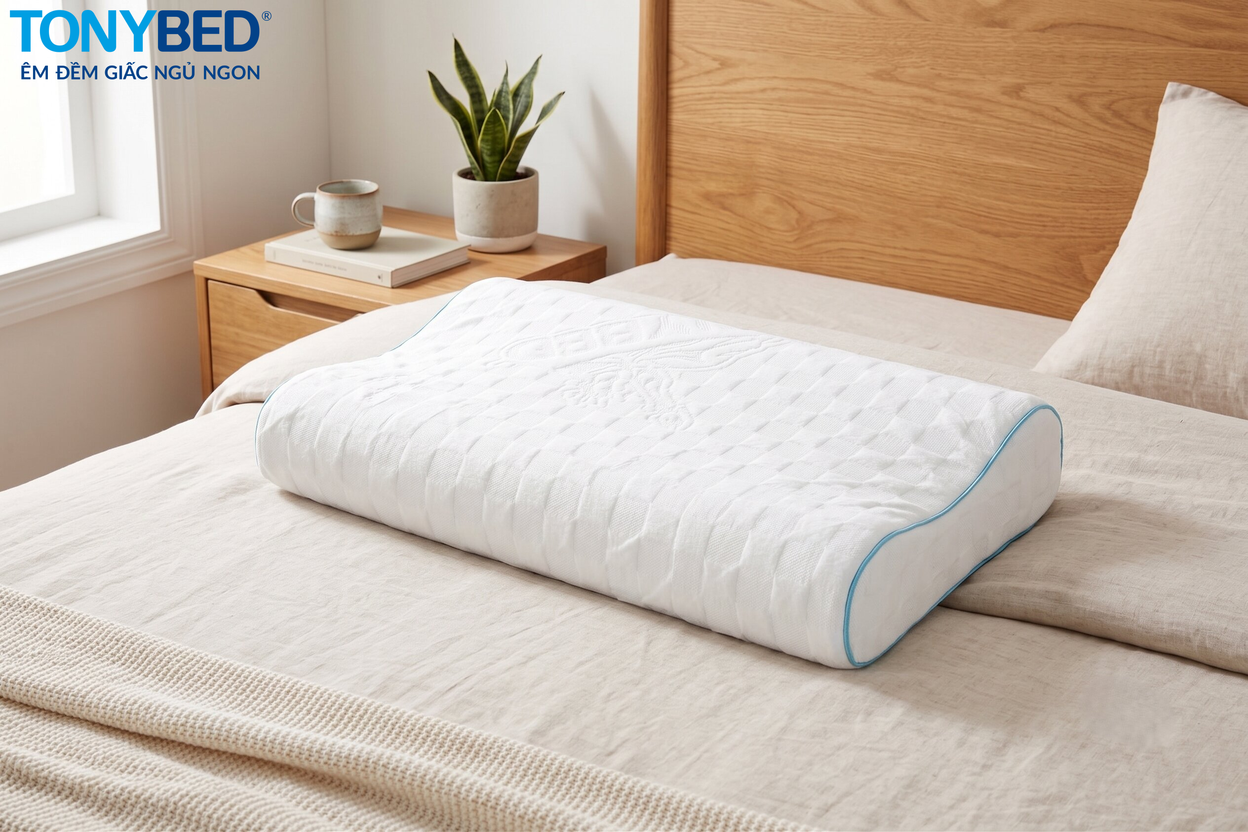 gối công thái học Tonybed