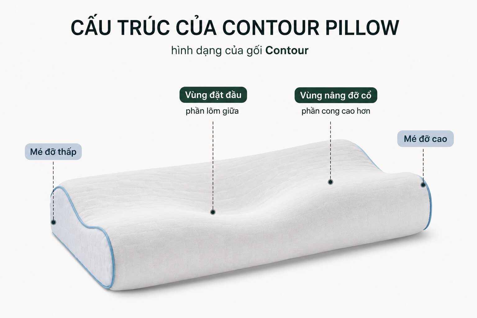 gối contour là gì