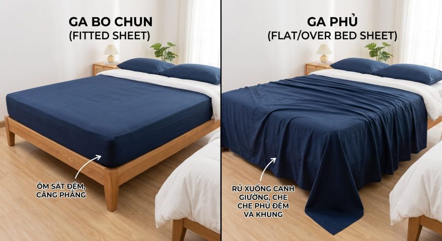 so sánh ga bo chun và ga phủ